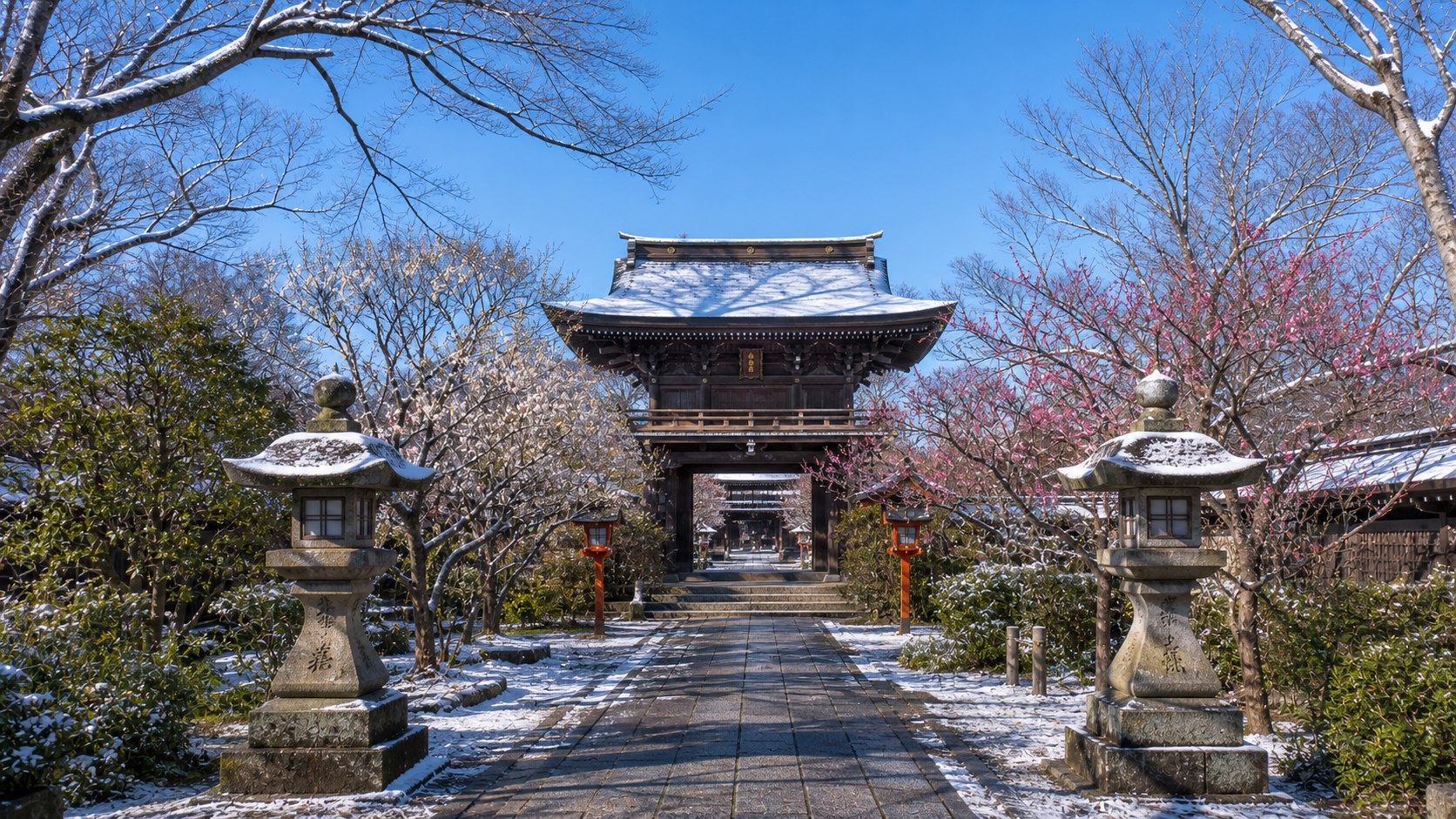 1月の冬の光を活かしたポートレート撮影スポットのイメージ