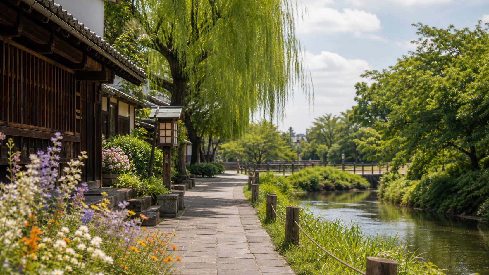 埼玉の街並みと公園を活かしたポートレート撮影スポットのイメージ
